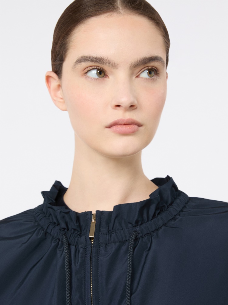 Water-repellent taffeta bomber jacket - ULTRAMARINE - 5