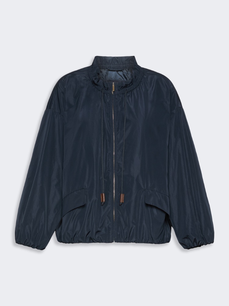 Water-repellent taffeta bomber jacket - ULTRAMARINE - 6