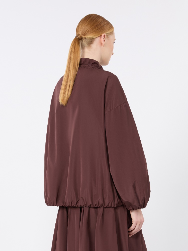 Blouson bomber en taffetas déperlant - BORDEAUX - 3