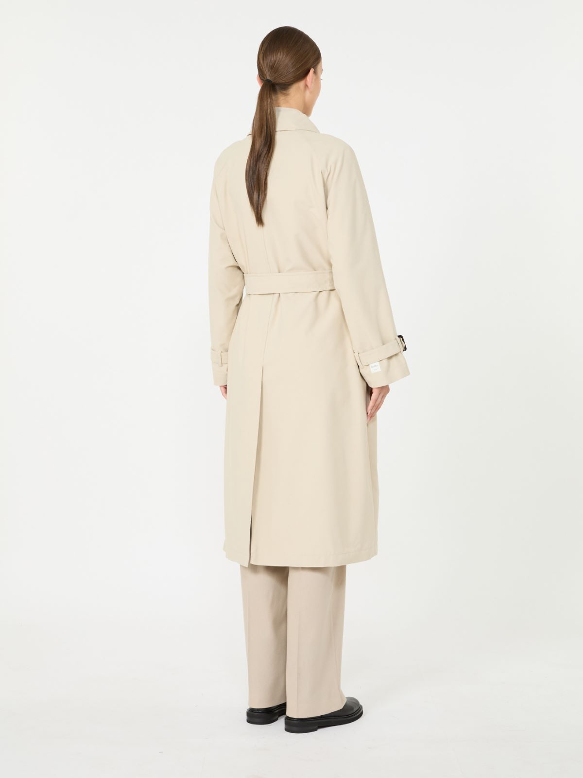 Water-repellent gabardine trench coat - ALBINO - Max Mara - 3