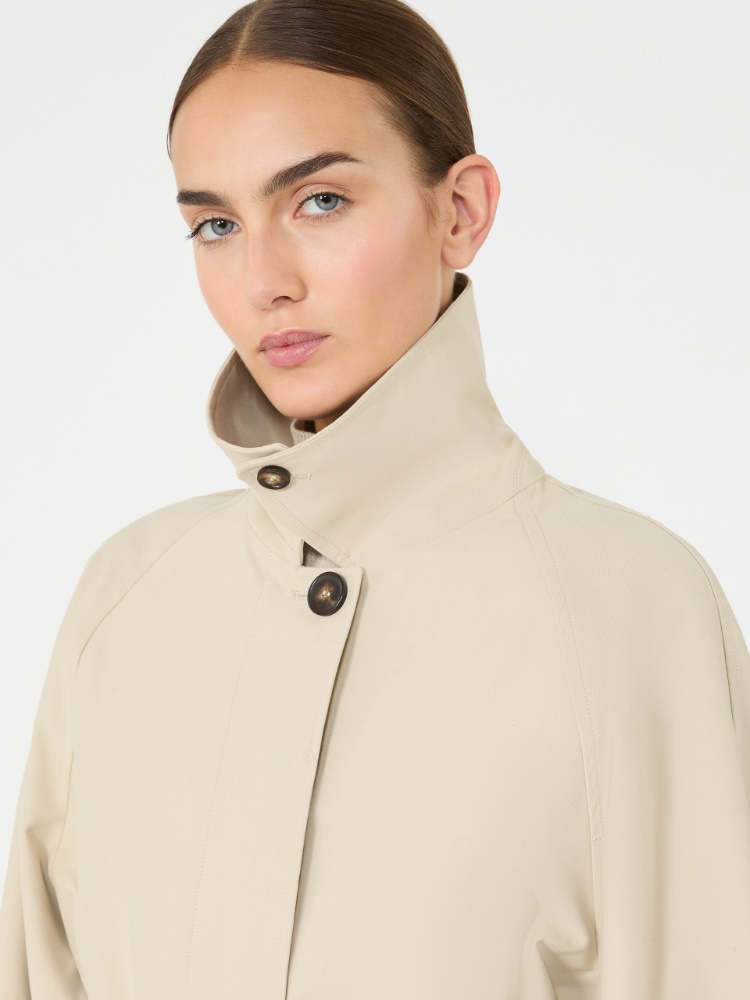 Water-repellent gabardine trench coat - ALBINO - Max Mara - 5