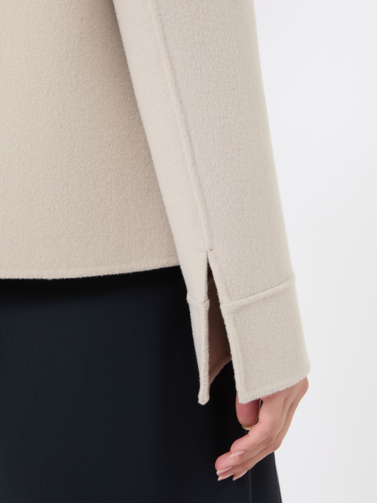 웨스트 버진울 자켓 - BEIGE - Max Mara - 5