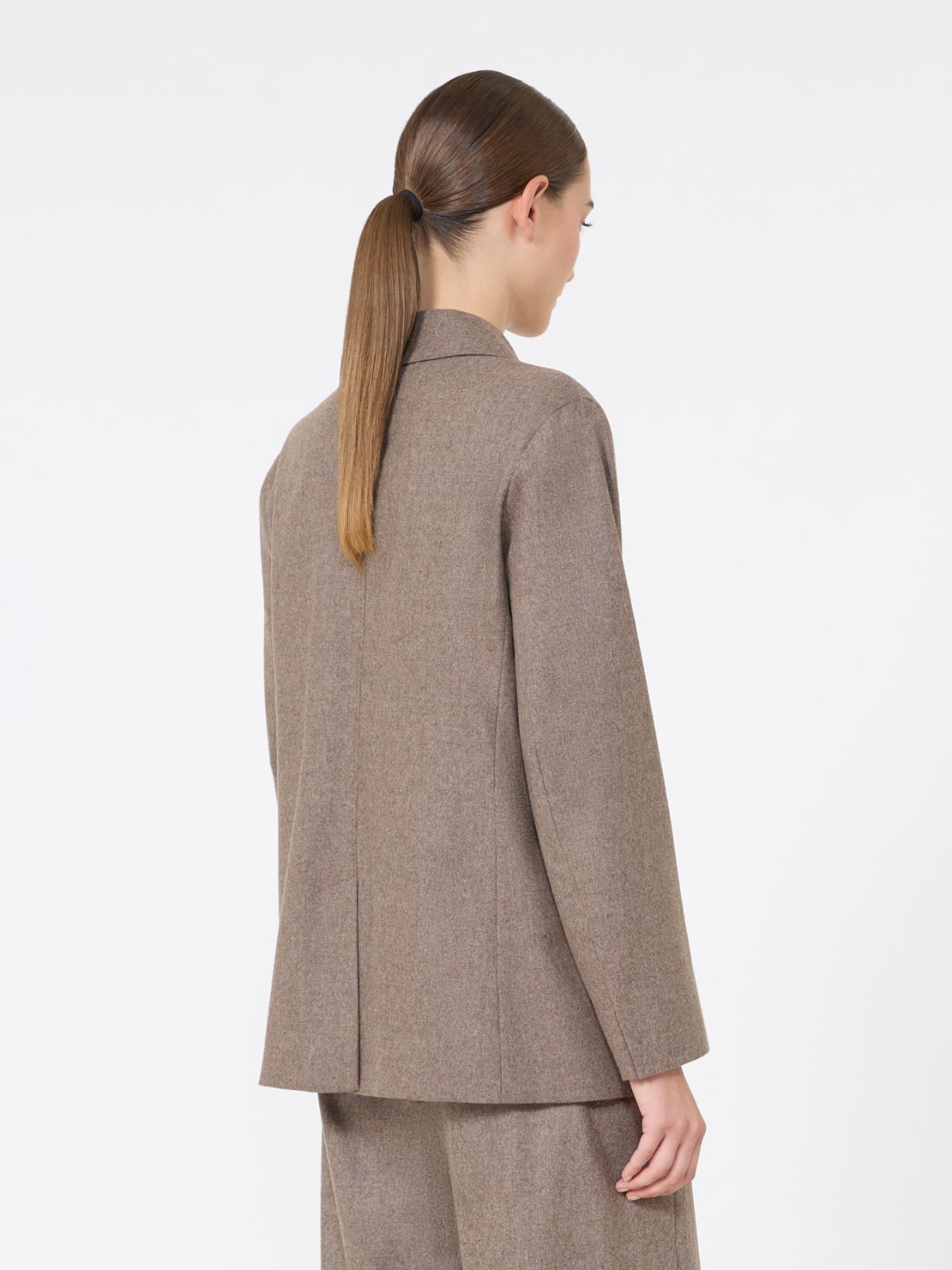 Double-breasted wool blazer - TURTLEDOVE - Max Mara - 3