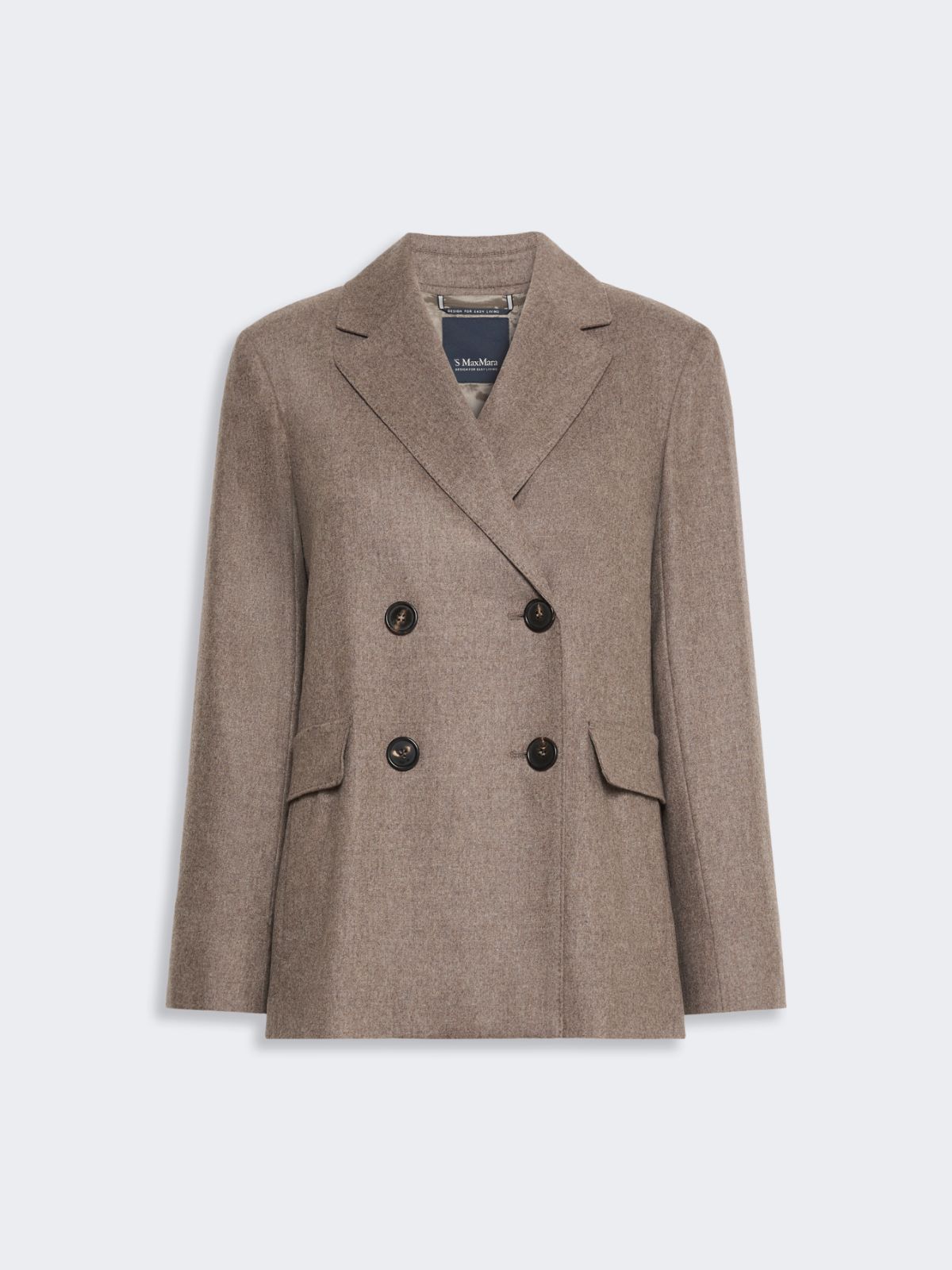 Double-breasted wool blazer - TURTLEDOVE - Max Mara - 4