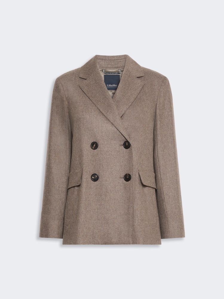 Double-breasted wool blazer - TURTLEDOVE - Max Mara - 4
