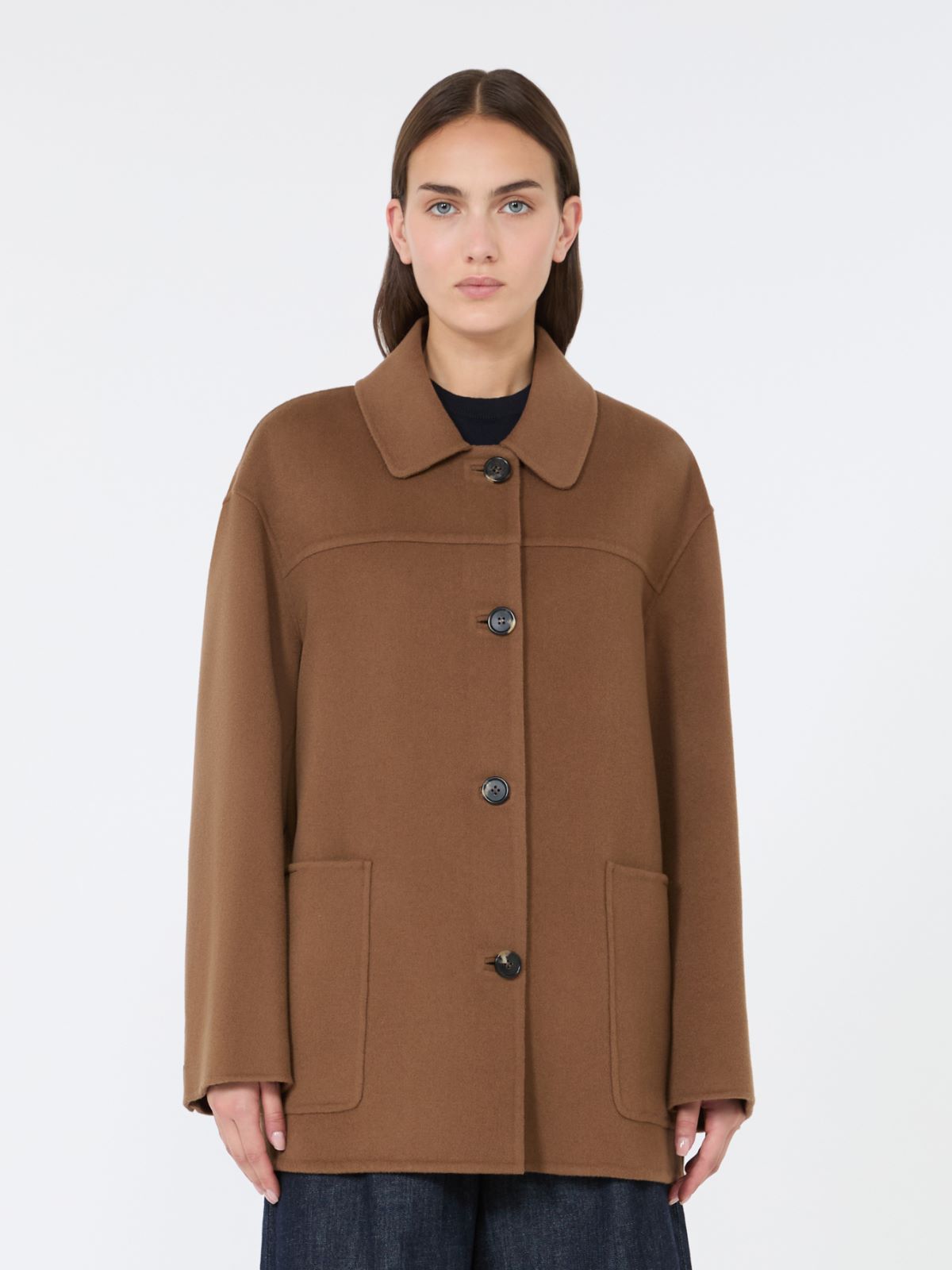 주뇨 버진울 코트 - HAZELNUT BROWN - Max Mara - 2