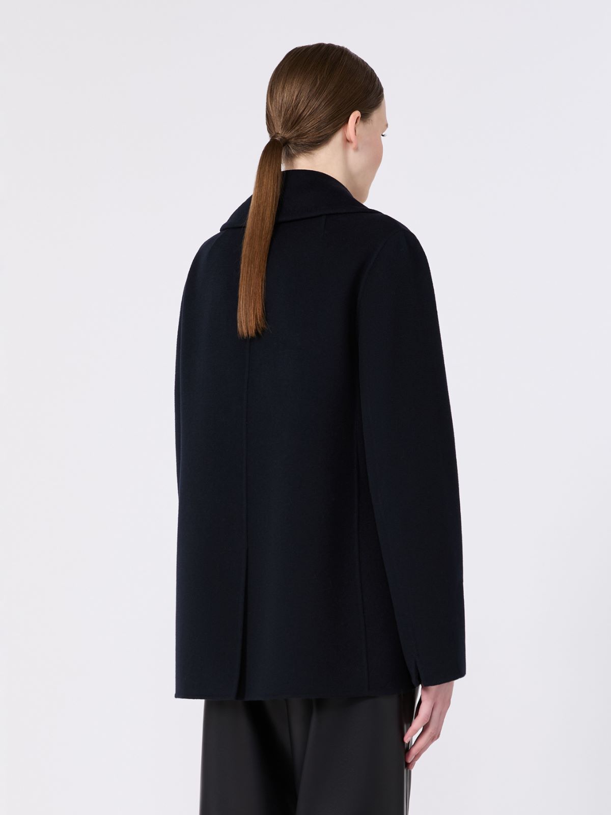 Wool pea coat - MIDNIGHTBLUE - Max Mara - 3