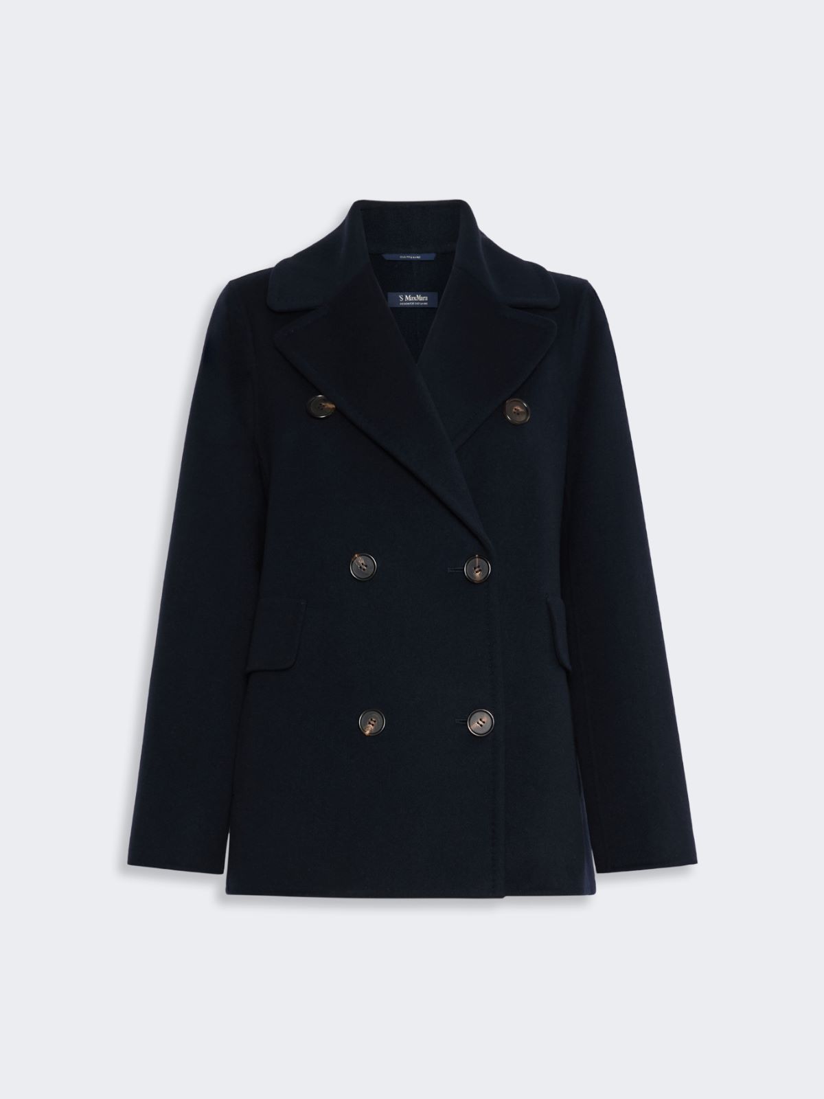 Wool pea coat - MIDNIGHTBLUE - Max Mara - 4