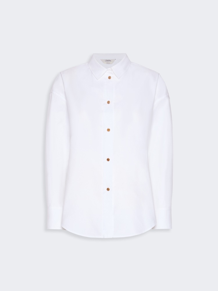 Cotton Oxford shirt - WHITE - 6