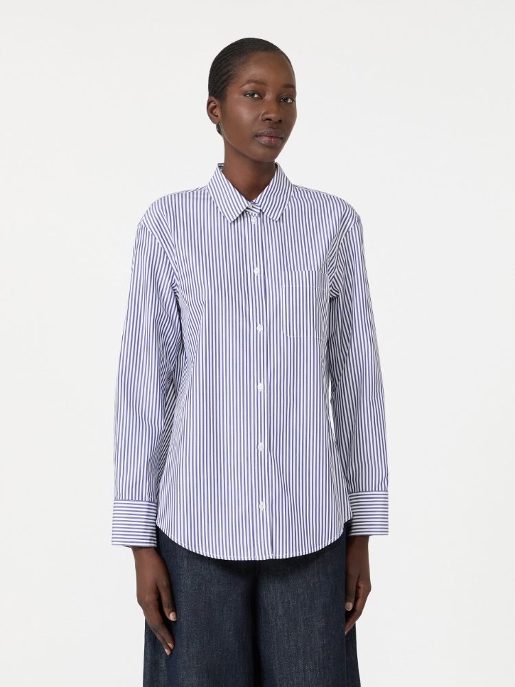 Classic cotton shirt - LIGHT BLUE - 2