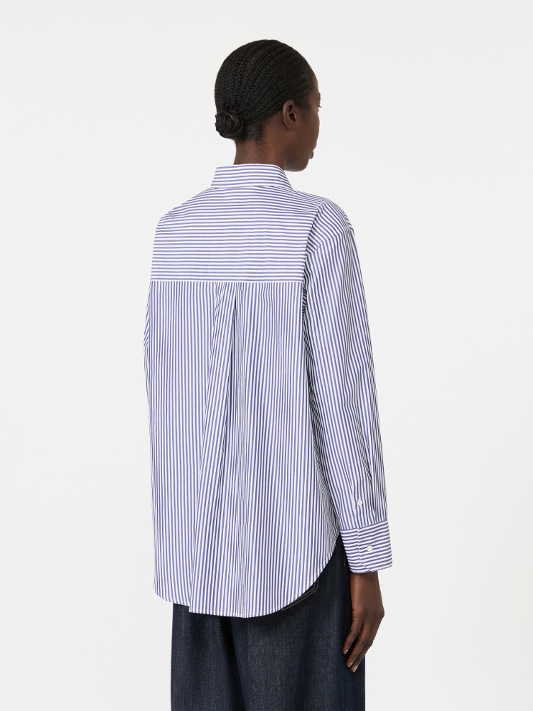 Classic cotton shirt - LIGHT BLUE - 3