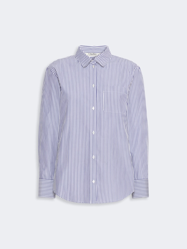 Classic cotton shirt - LIGHT BLUE - 4