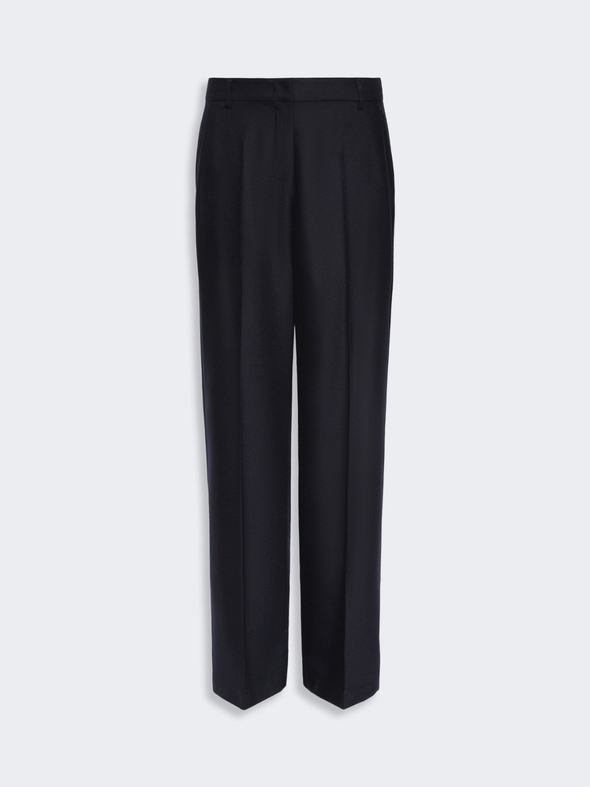 Regular-fit wool trousers - MIDNIGHTBLUE - Max Mara - 5