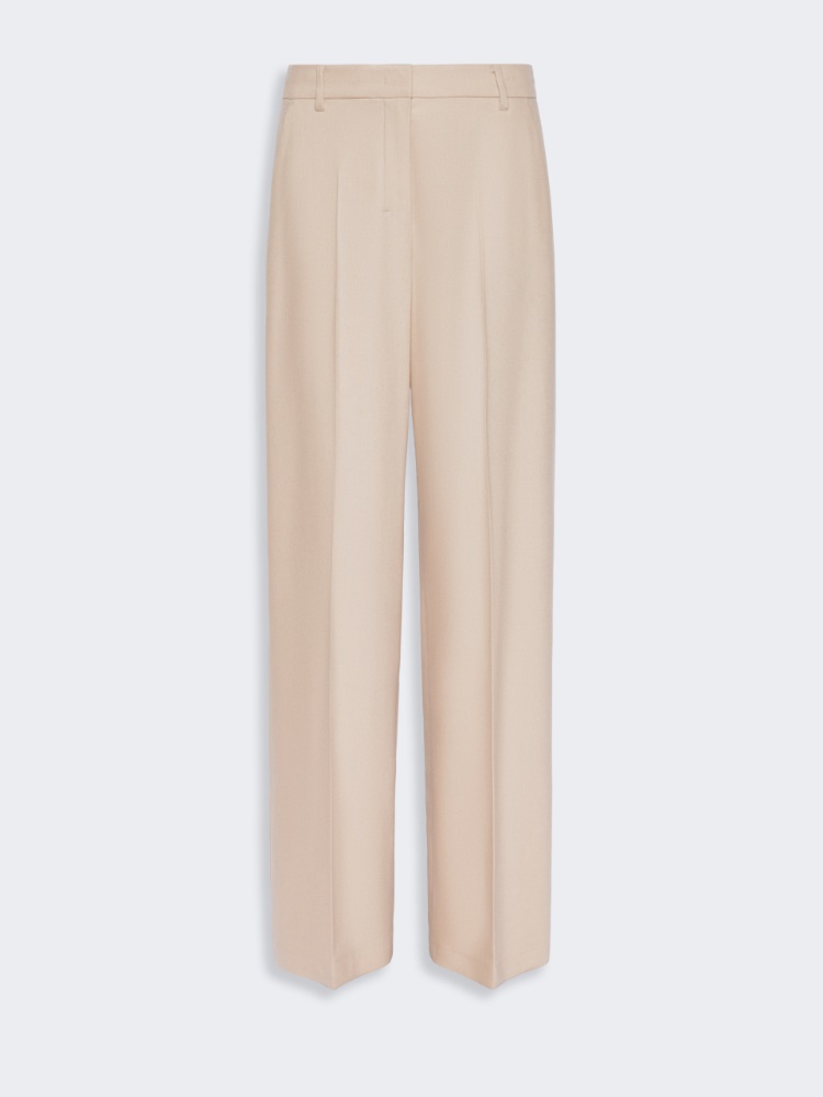 Regular-fit wool trousers - ALBINO