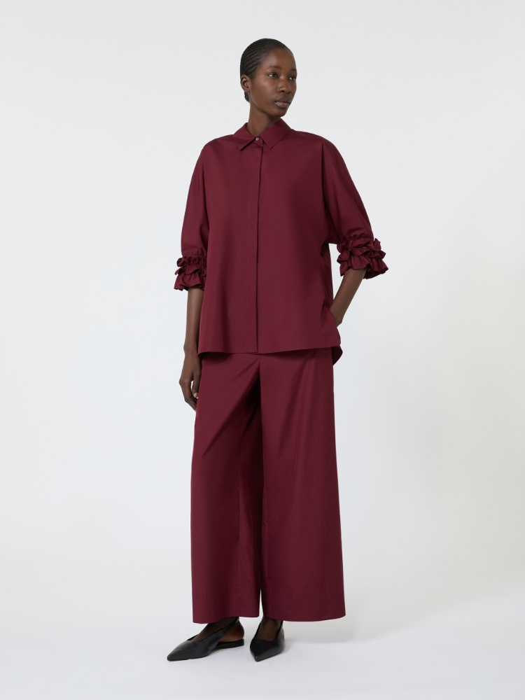 Cotton poplin jogging trousers + RUBY - Max Mara
