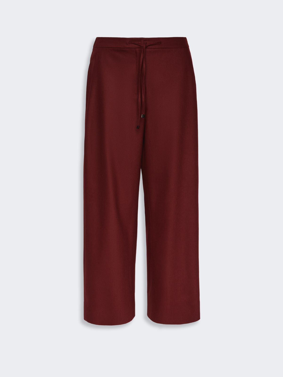 Stretch wool joggers - BORDEAUX - Max Mara - 4