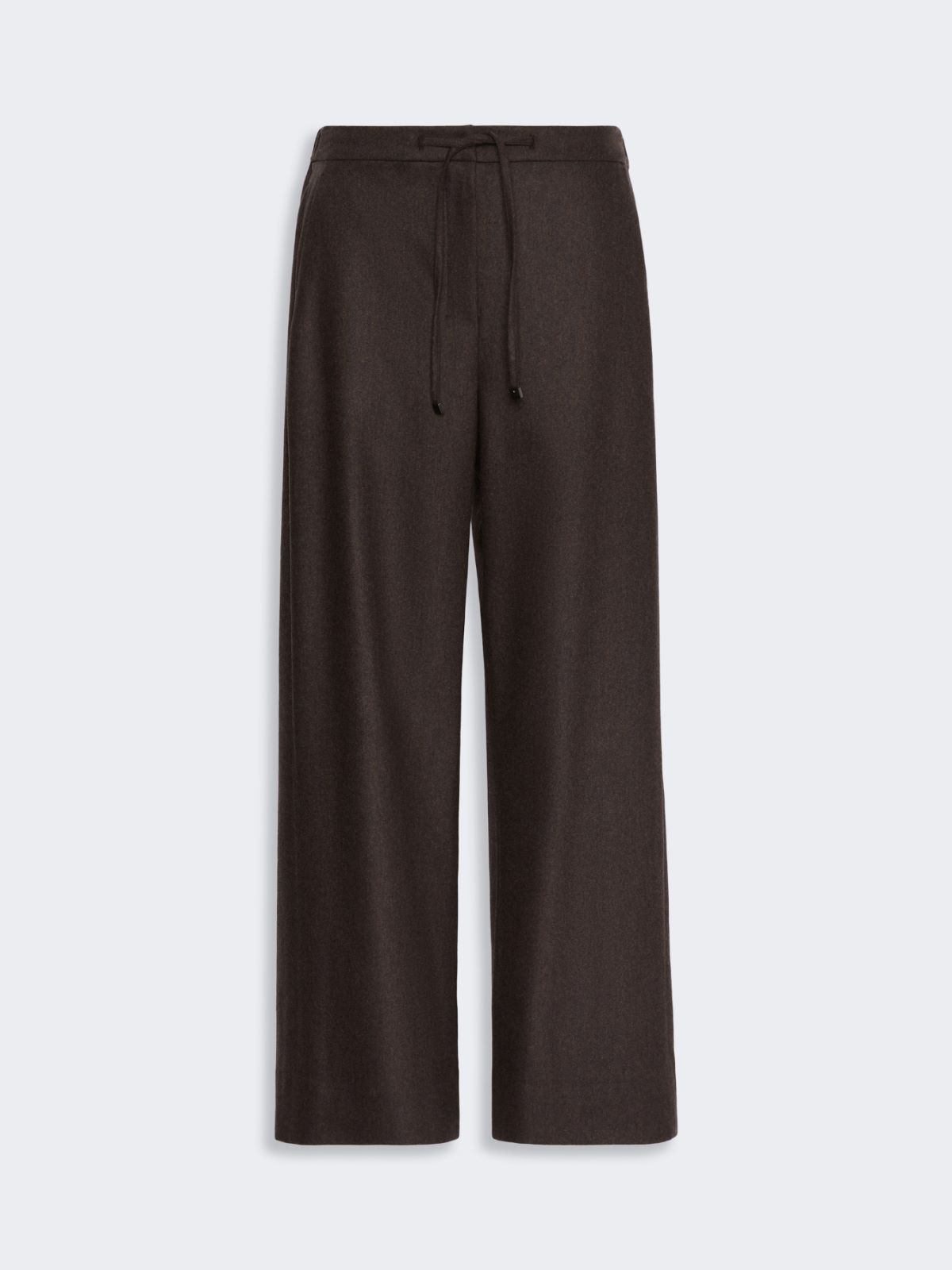 Stretch wool joggers - BROWN - Max Mara - 4