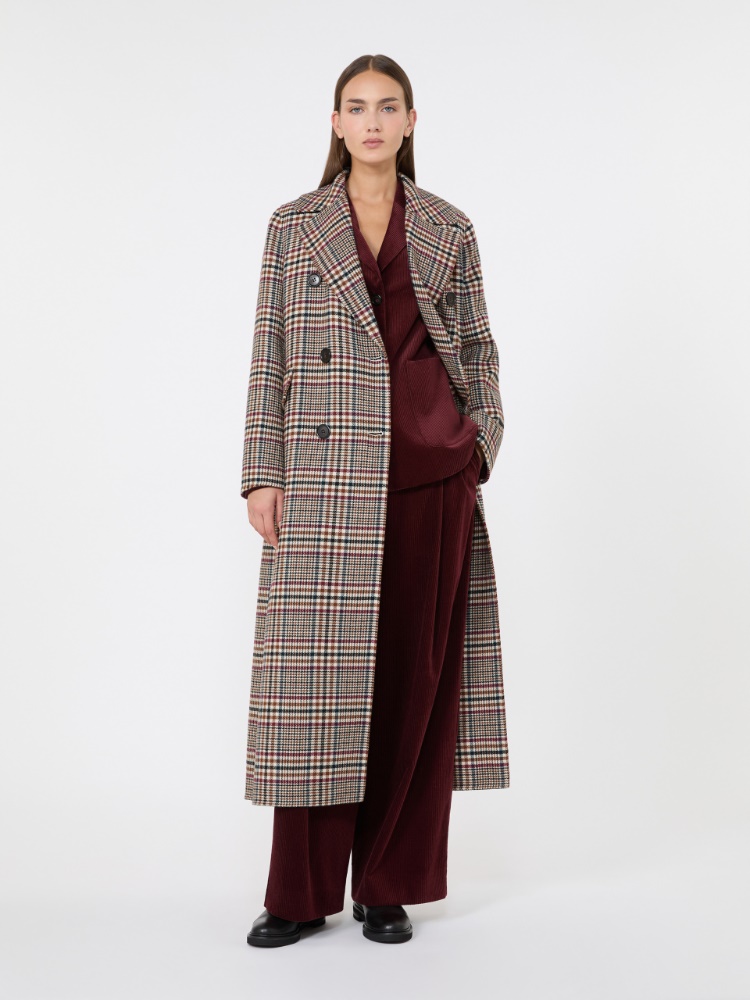 Corduroy trousers - BORDEAUX