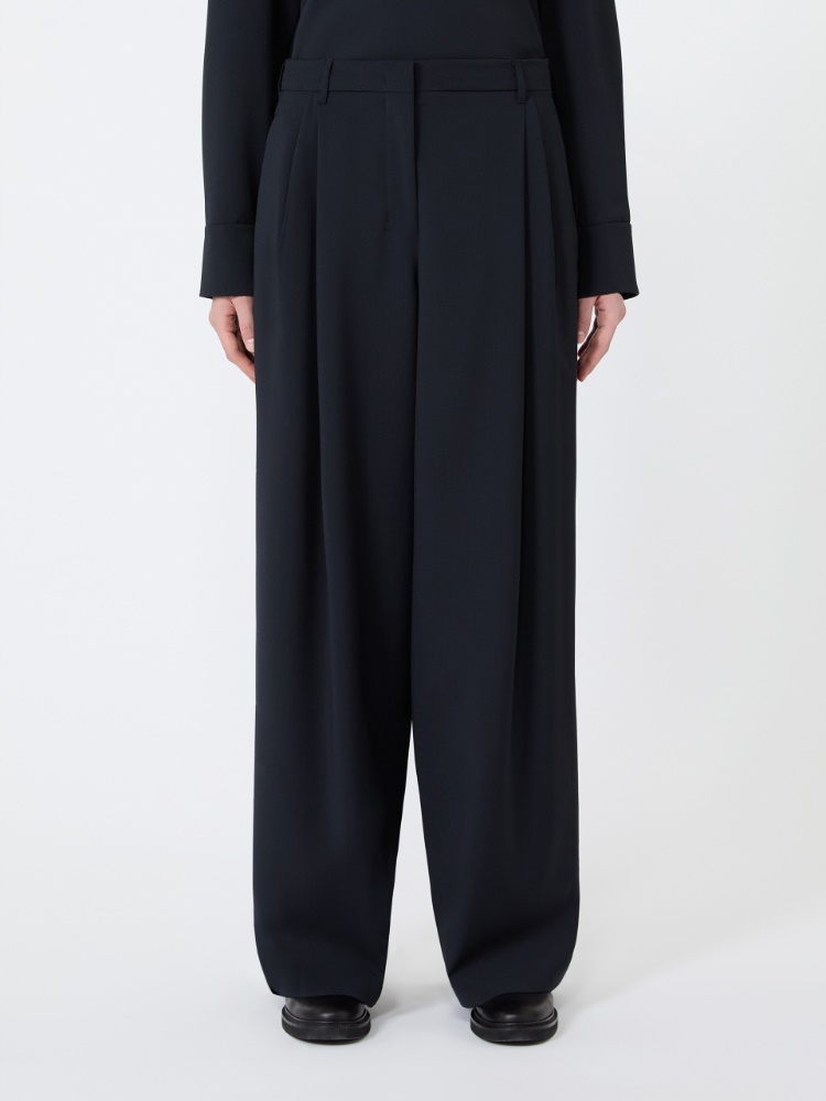 Woollen cloth trousers - ULTRAMARINE - Max Mara - 2