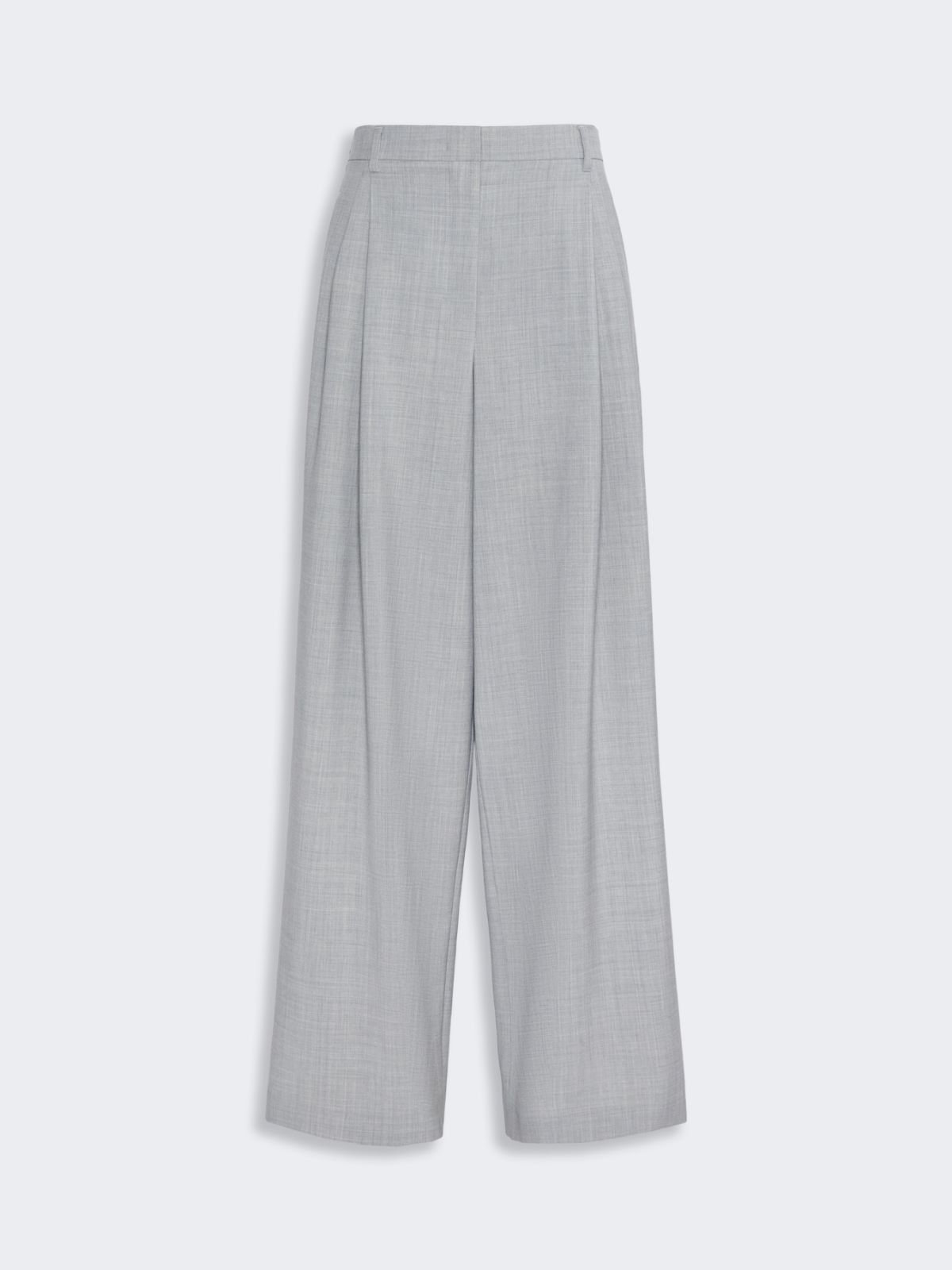 Woollen cloth trousers - LIGHT GREY - Max Mara - 4
