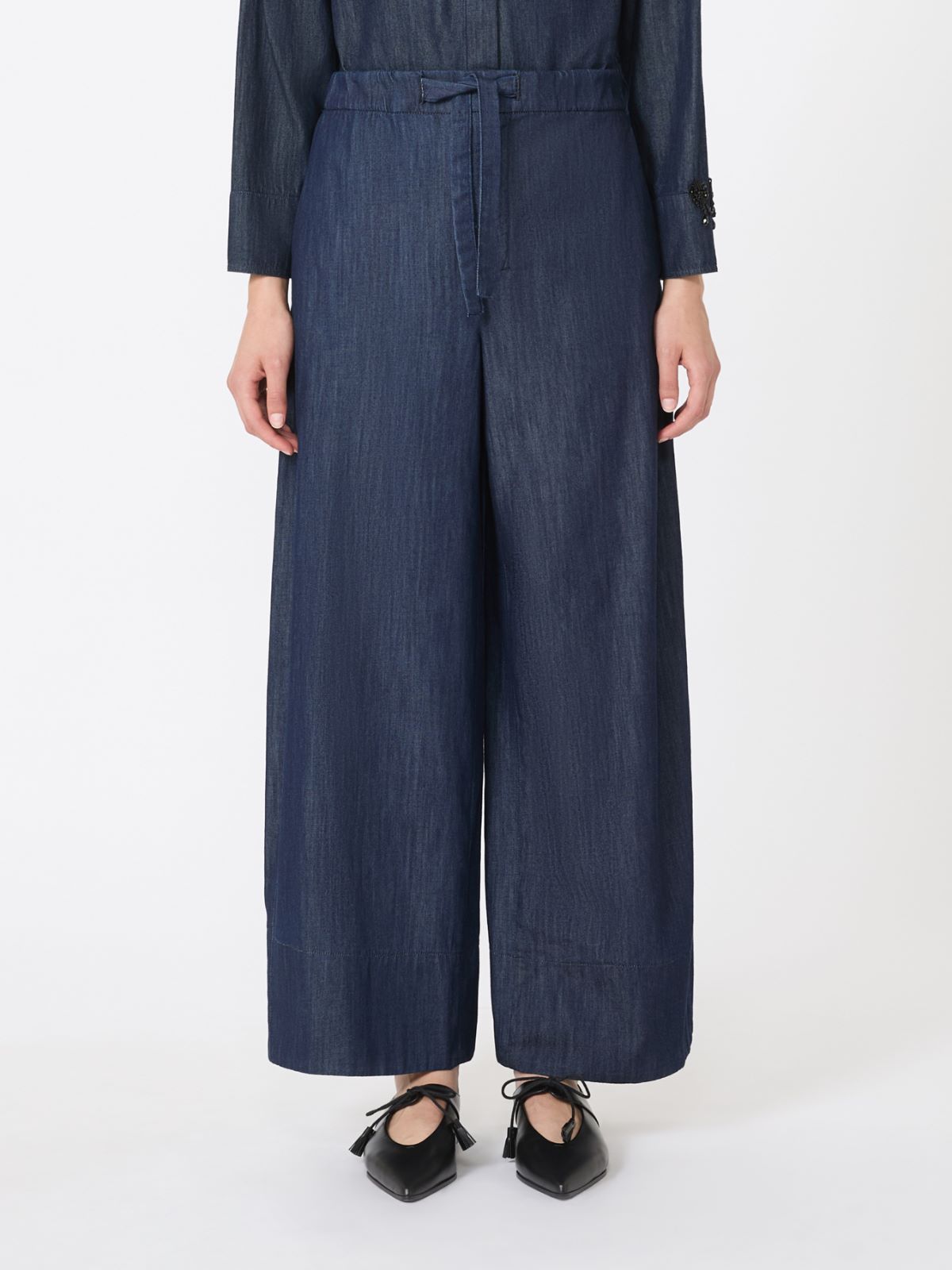 Denim joggers - MIDNIGHTBLUE - 2