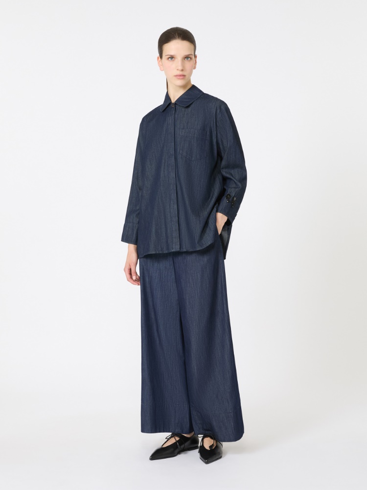 Denim joggers - MIDNIGHTBLUE - 1