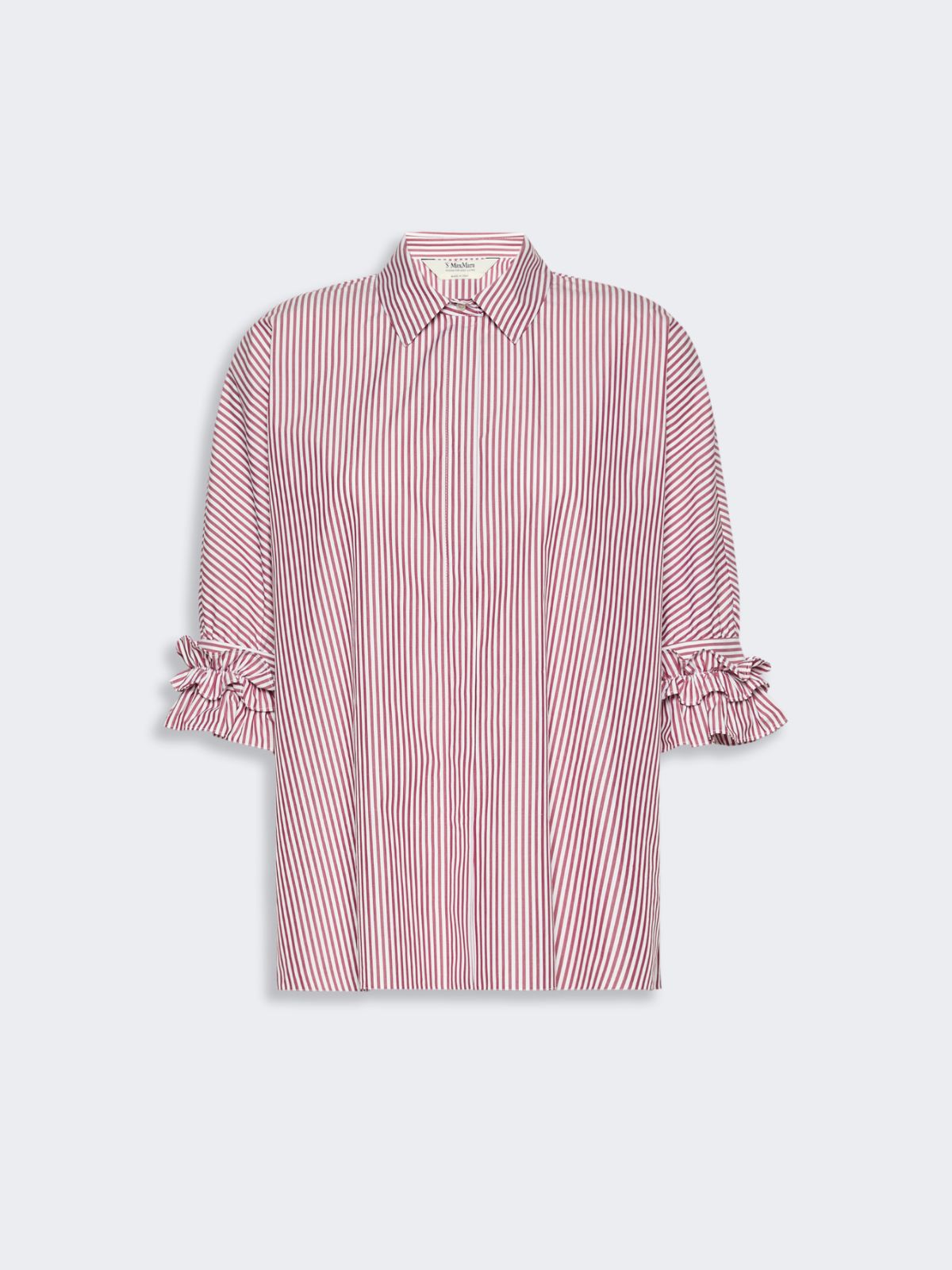 Cotton Poplin Shirt by Max Mara