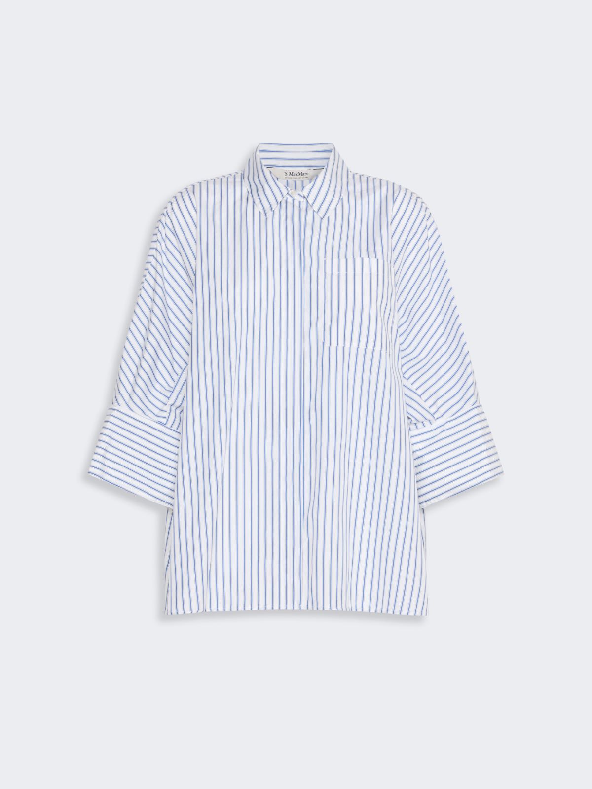 아베누에 코튼 셔츠 - LIGHT BLUE - Max Mara - 6