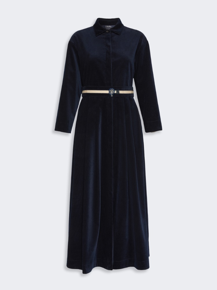 Corduroy shirt dress - MIDNIGHTBLUE