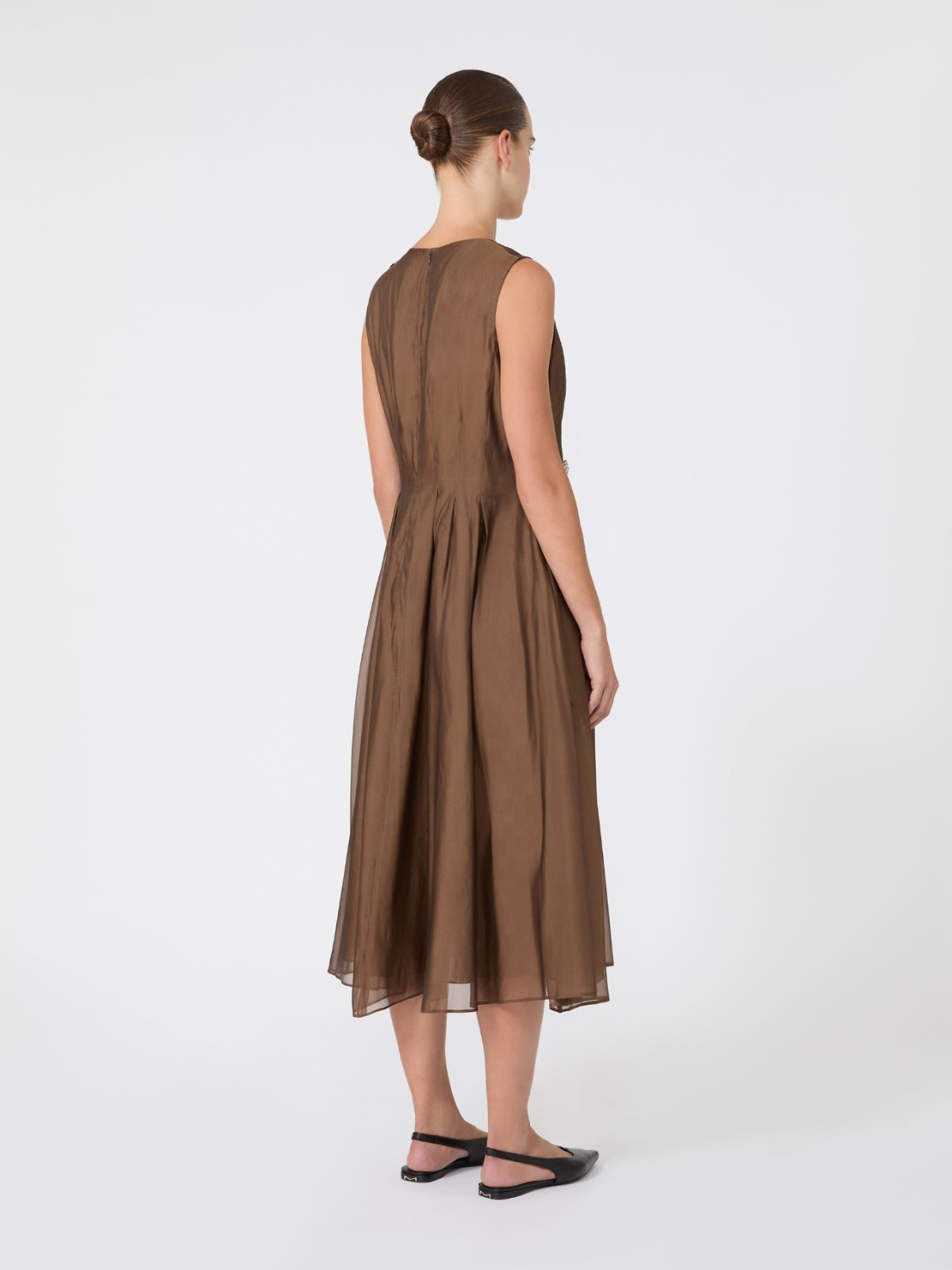 [ウォーリー] シルク オーガンジー ドレス - HONEY - Max Mara - 3