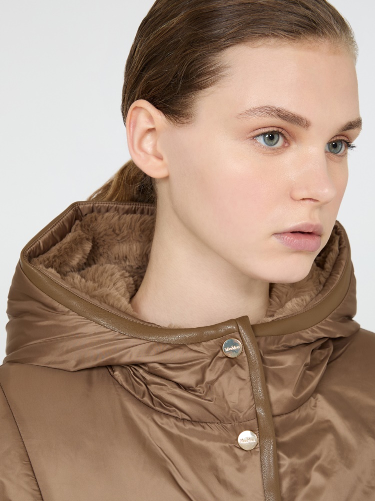 [フェリックス] リバーシブル エコファー ショート ジレ - MUD - Max Mara - 4
