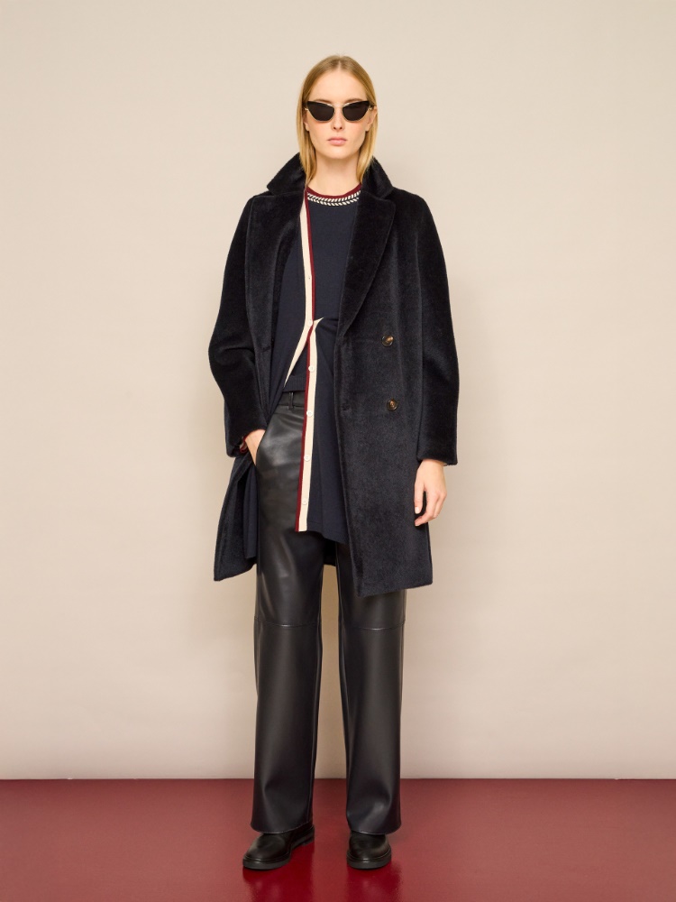 Long wool yarn cardigan + ULTRAMARINE - Max Mara