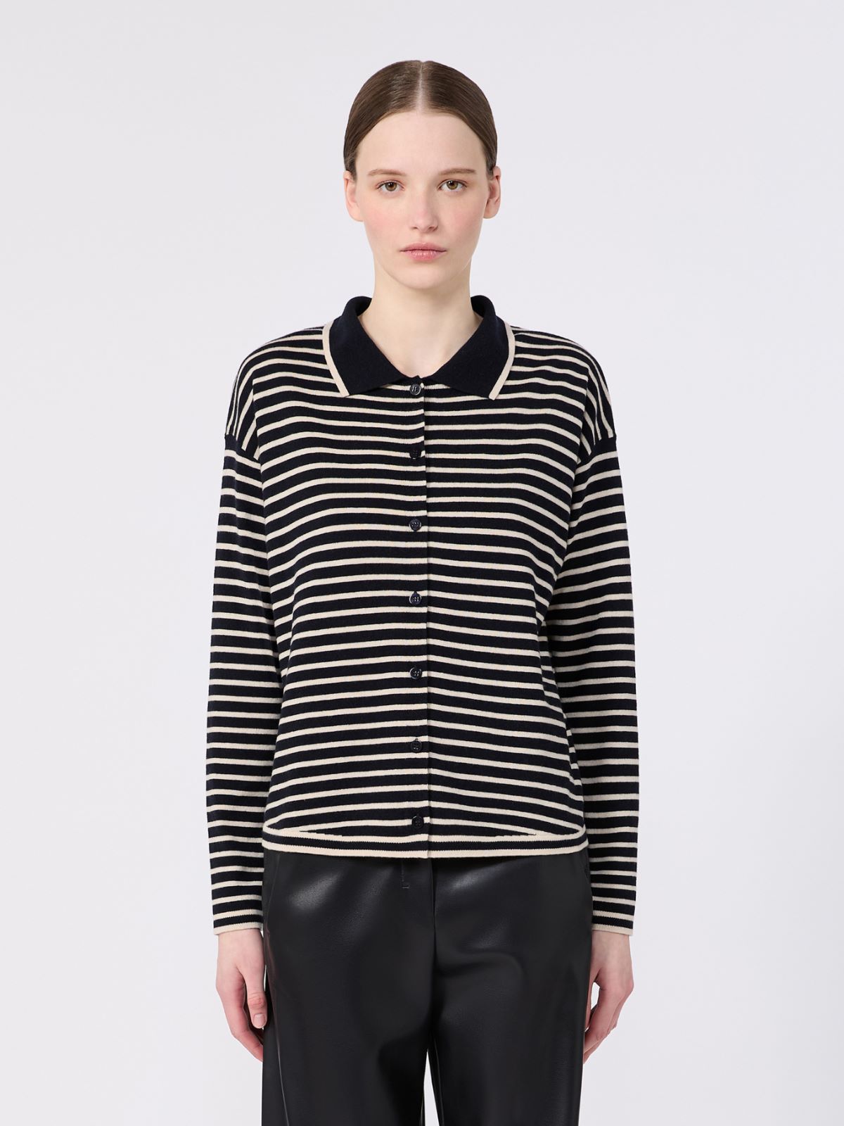 Wool yarn cardigan - ULTRAMARINE - Max Mara - 2