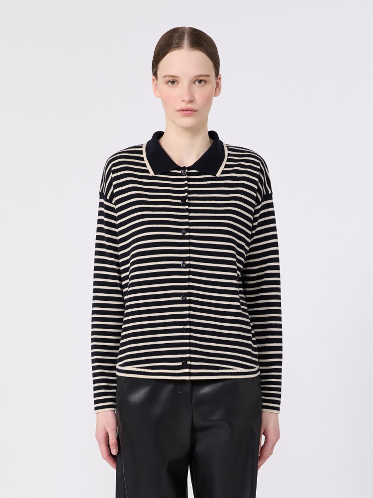 Wool yarn cardigan - ULTRAMARINE - Max Mara - 2