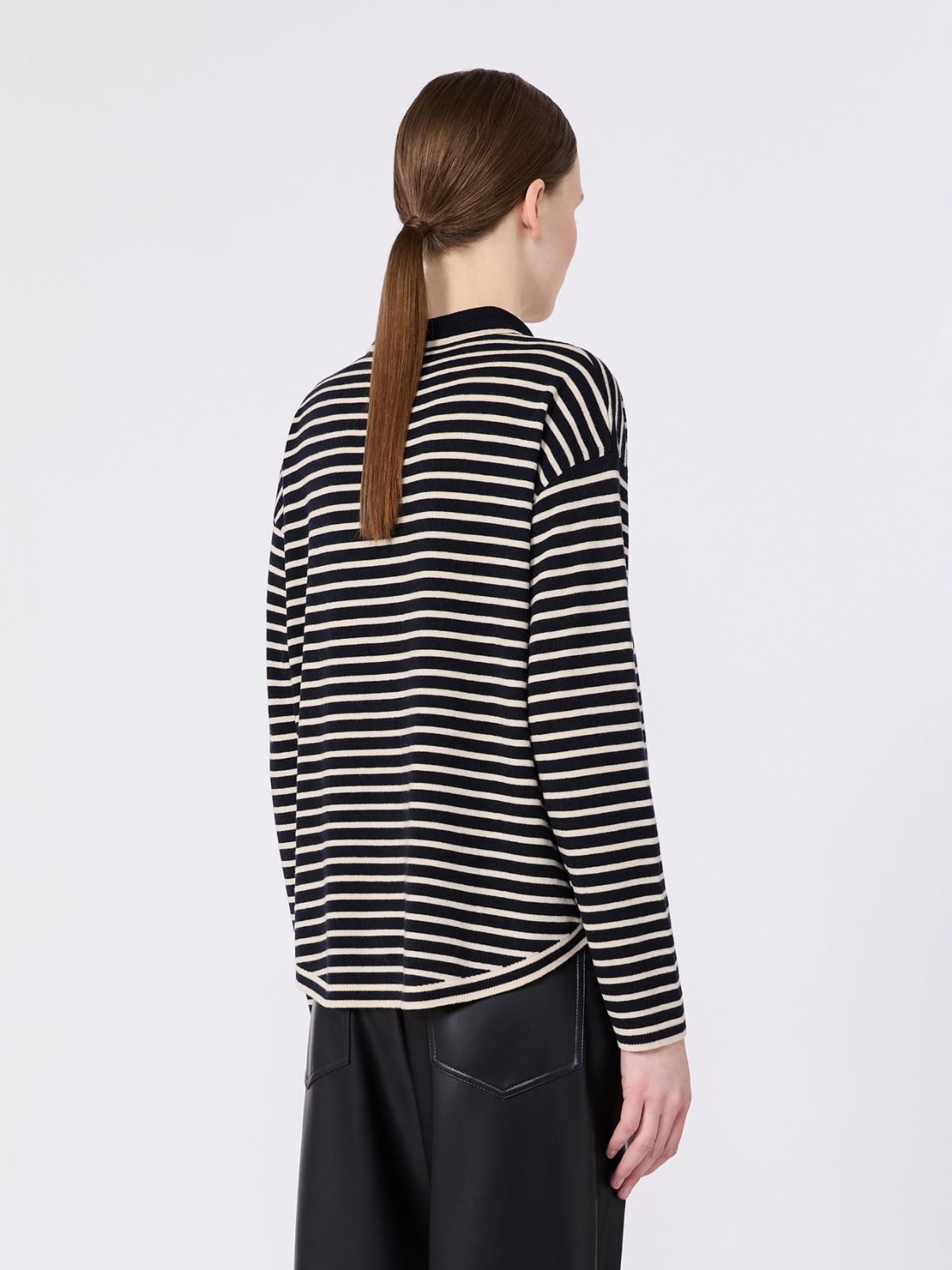 Wool yarn cardigan - ULTRAMARINE - Max Mara - 3
