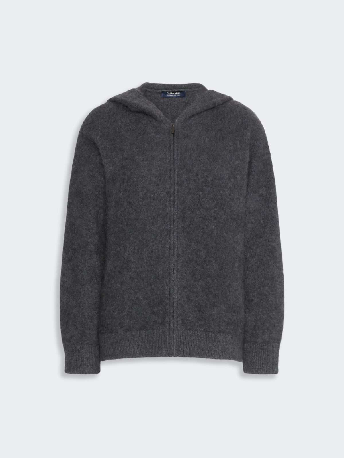 Brushed yak yarn cardigan - MEDIUM GREY - Max Mara - 5