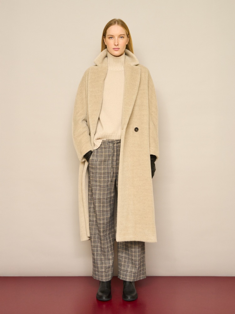 Wool and cashmere yarn polo-neck sweater + ALBINO - Max Mara