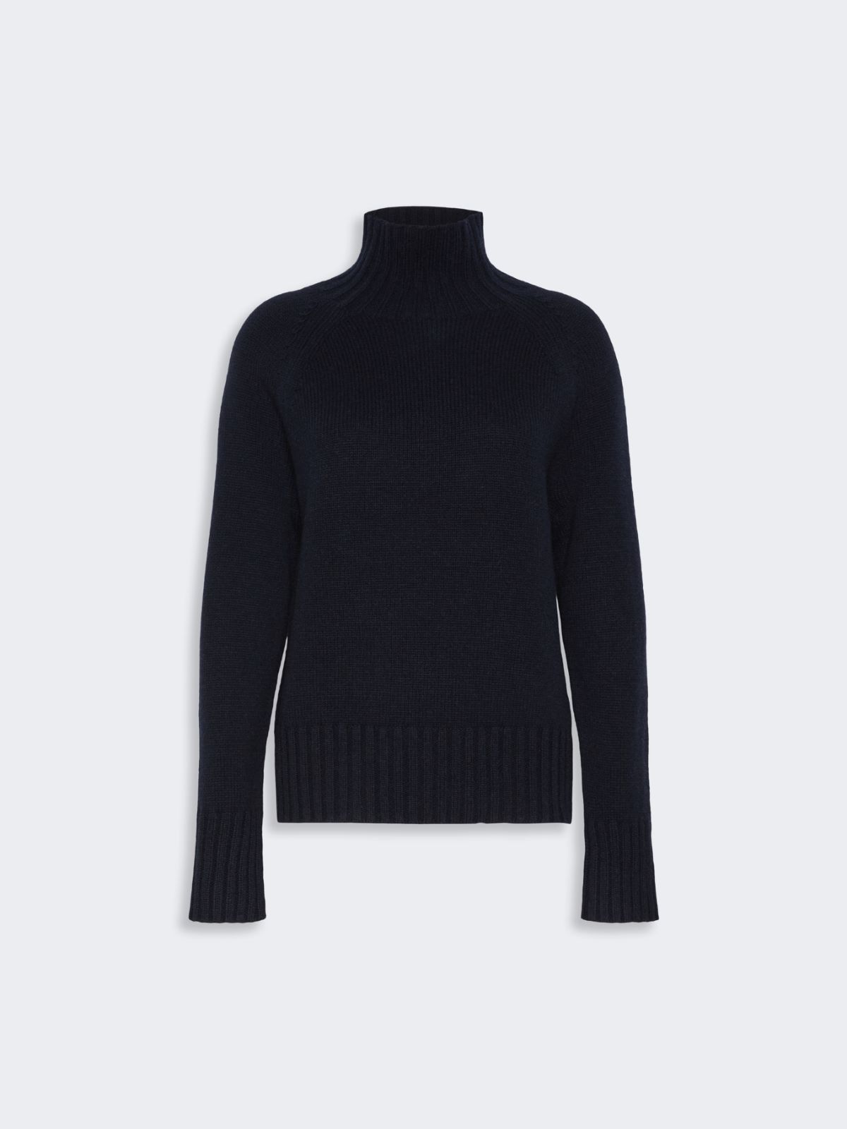 Wool and cashmere yarn polo-neck sweater - ULTRAMARINE - Max Mara - 5