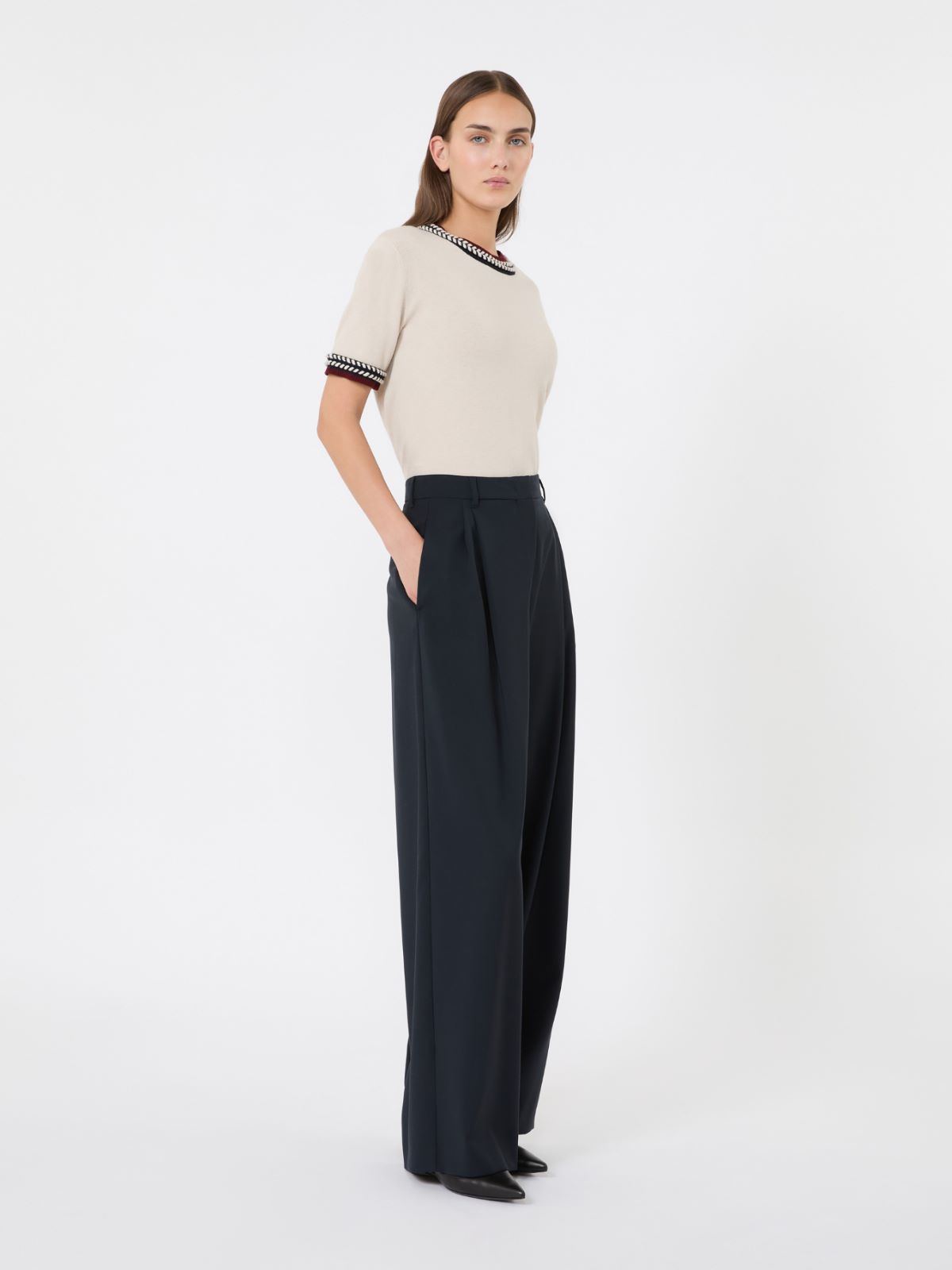 카리나 울 스웨터 - ALBINO - Max Mara