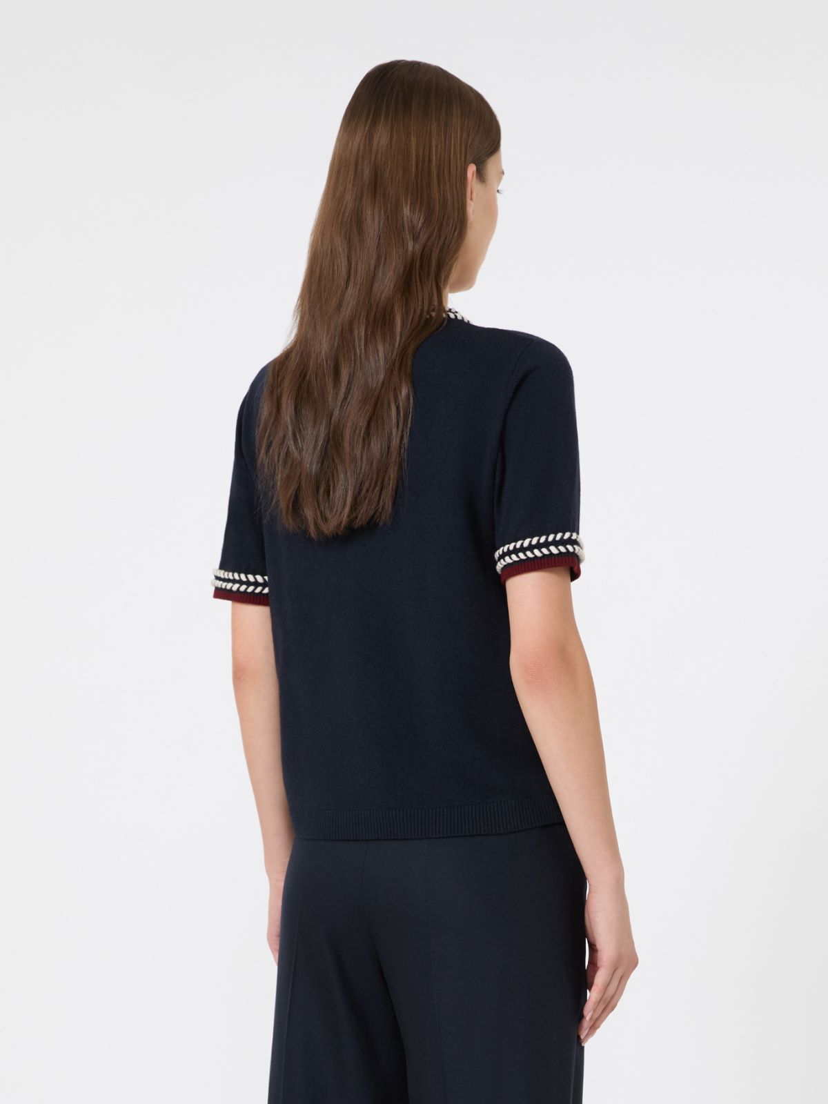 Wool yarn sweater - ULTRAMARINE - Max Mara - 3