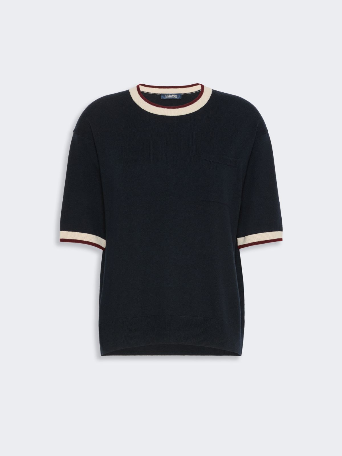 Wool yarn pocket sweater - ULTRAMARINE - Max Mara - 5