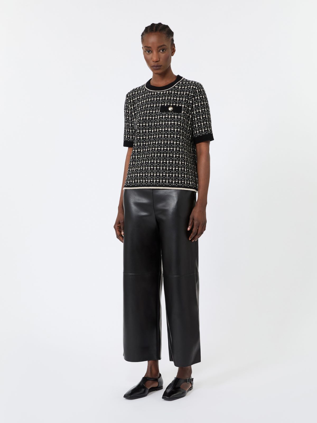 도노 울 스웨터 - BLACK - Max Mara