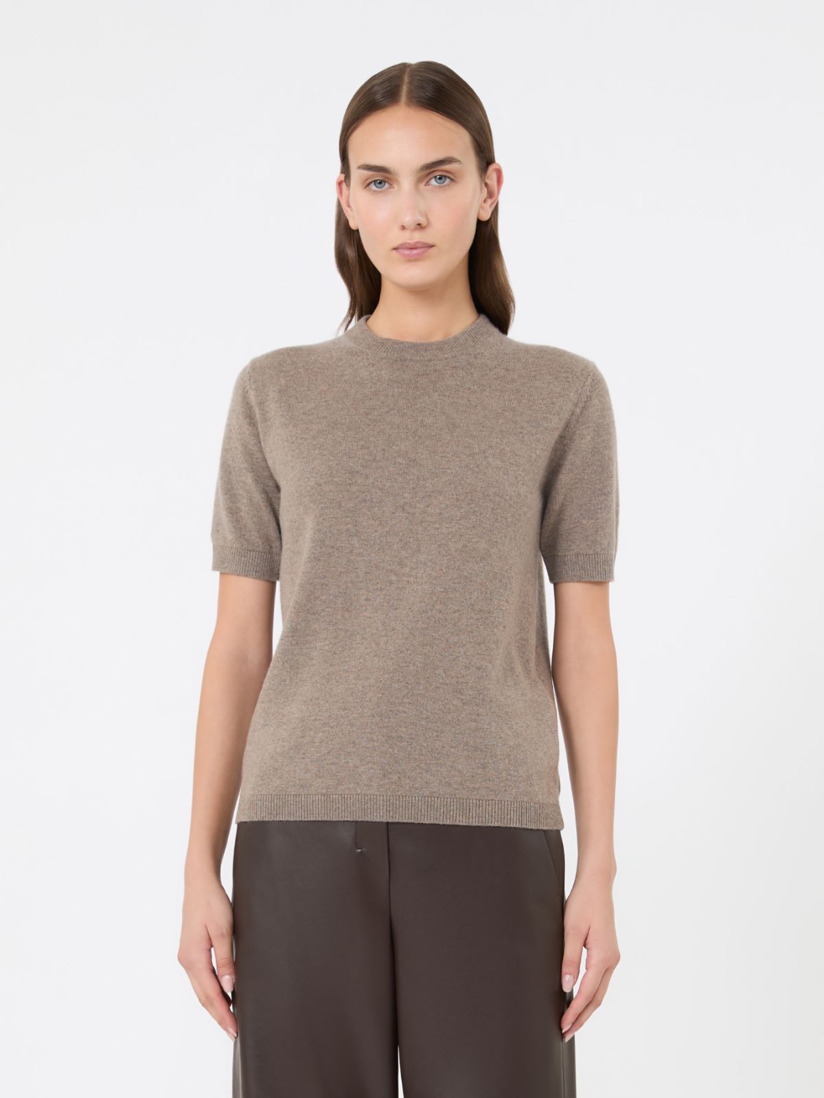 Regular wool and cashmere sweater - NATURAL - Max Mara - 2