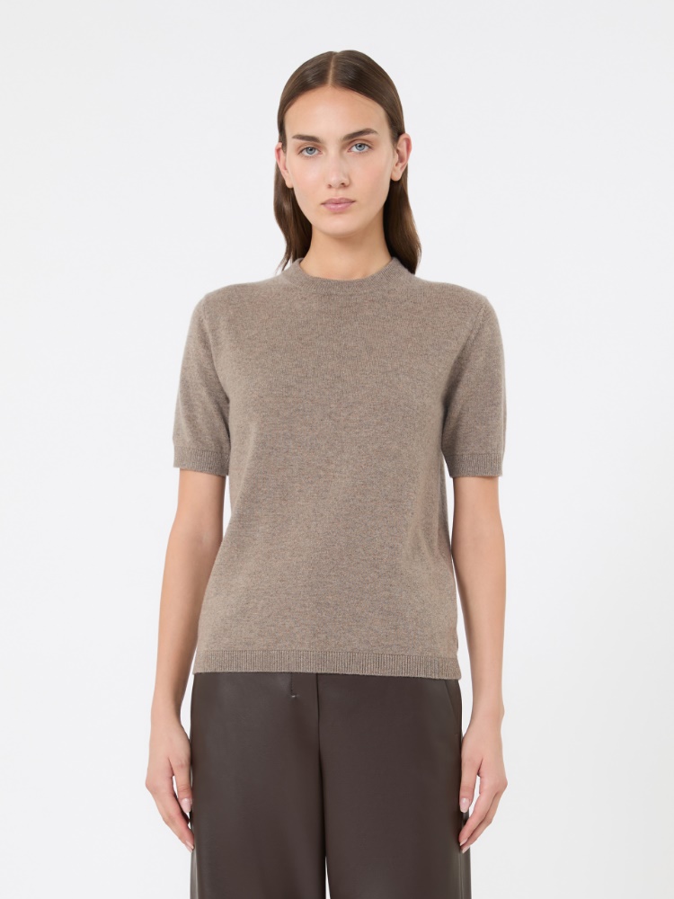 Regular wool and cashmere sweater - NATURAL - Max Mara - 2