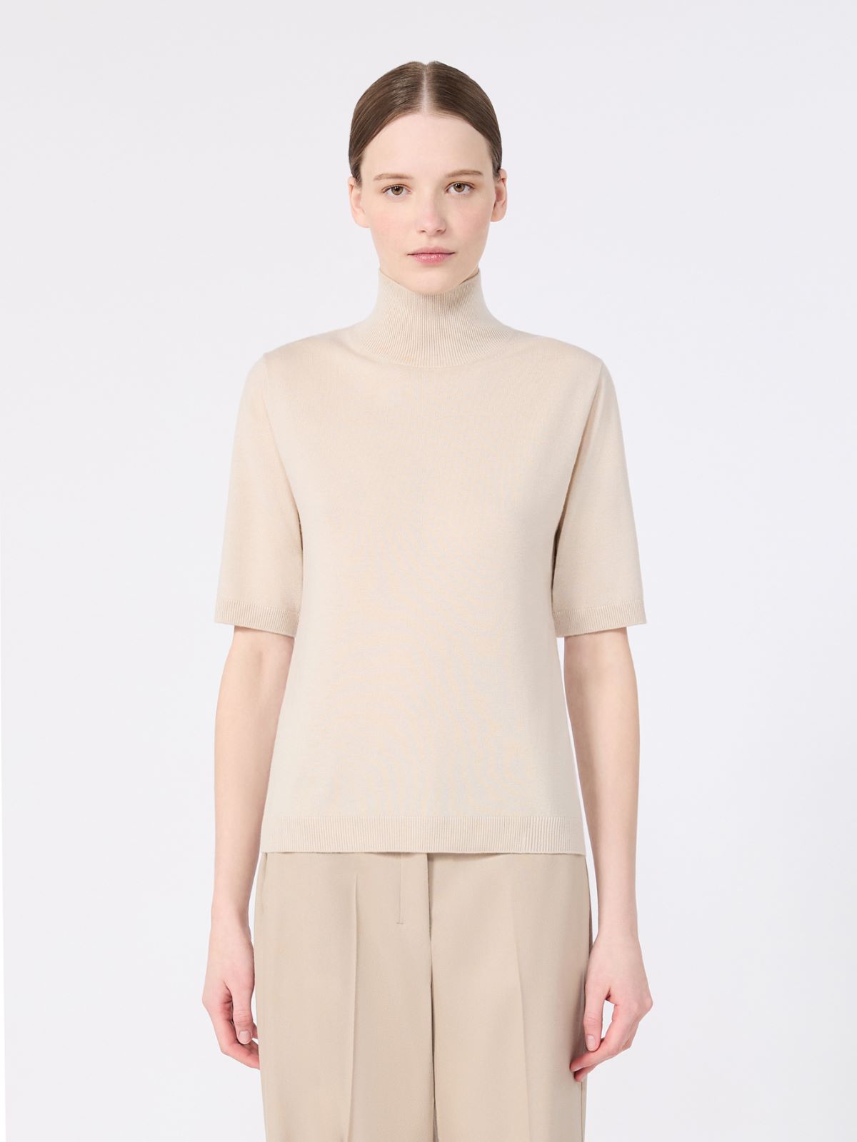 Wool polo-neck sweater - ALBINO - Max Mara - 2