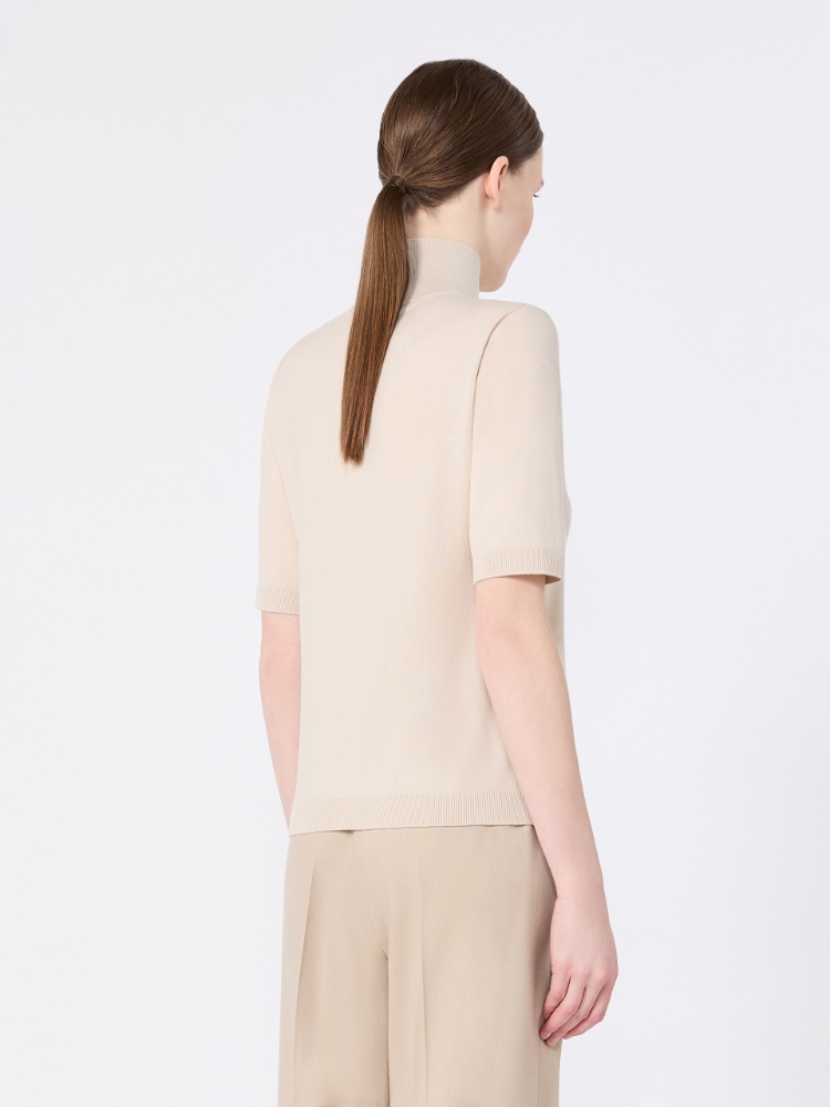 Wool polo-neck sweater - ALBINO - Max Mara - 3