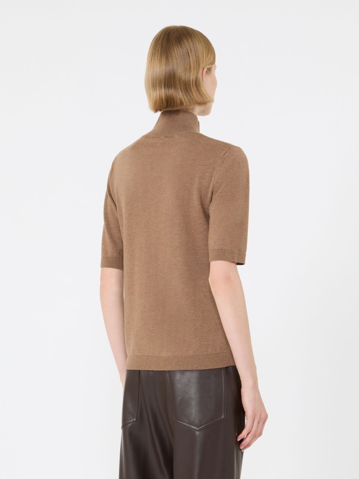 칸토네 울 스웨터 - CAMEL - Max Mara - 3