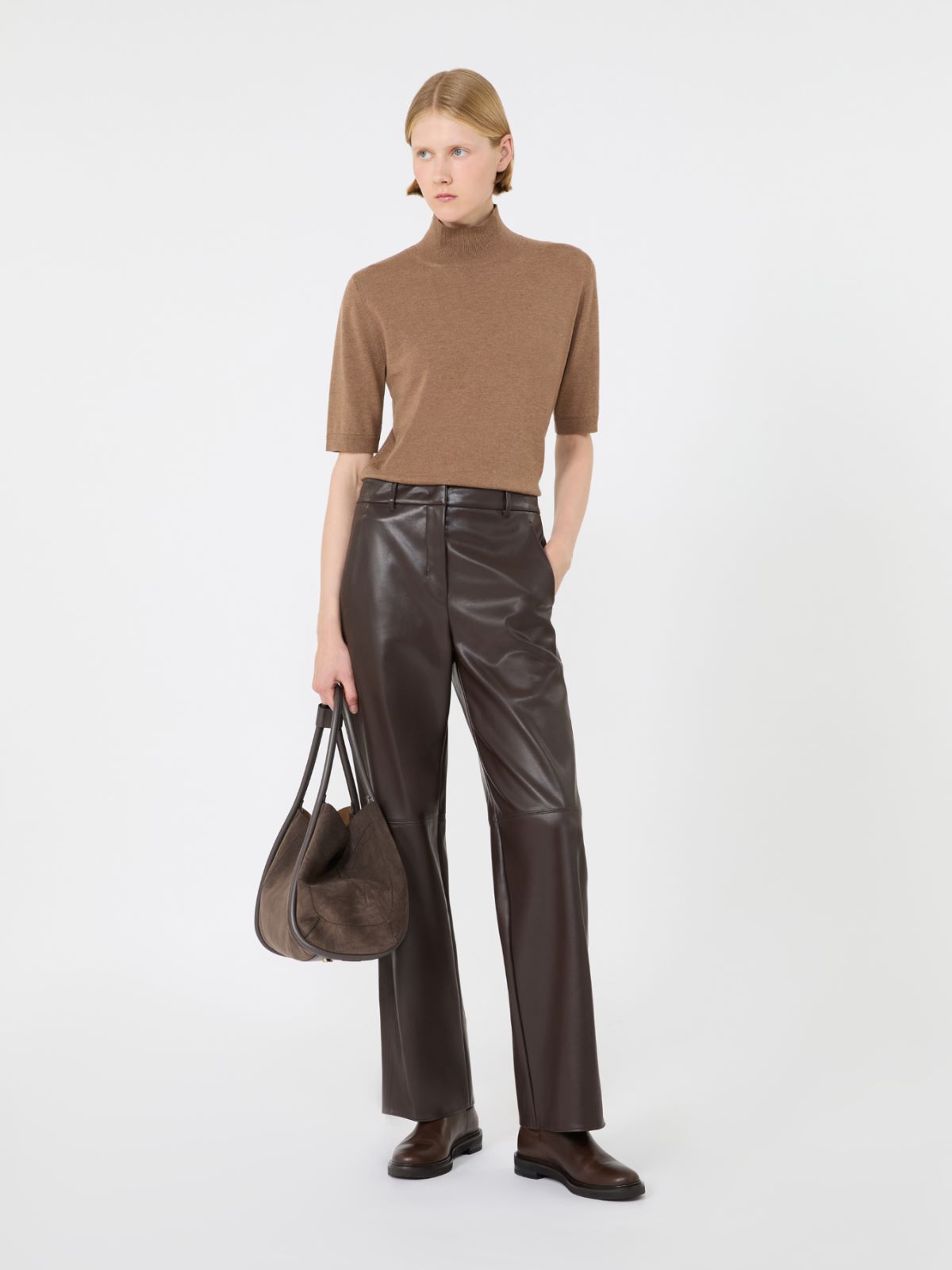칸토네 울 스웨터 - CAMEL - Max Mara