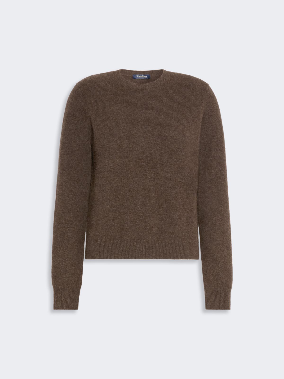 Yak yarn crew-neck sweater - BROWN - Max Mara - 4