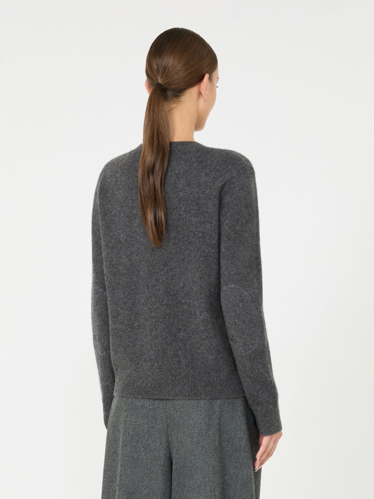 Yak yarn crew-neck sweater - MEDIUM GREY - Max Mara - 3